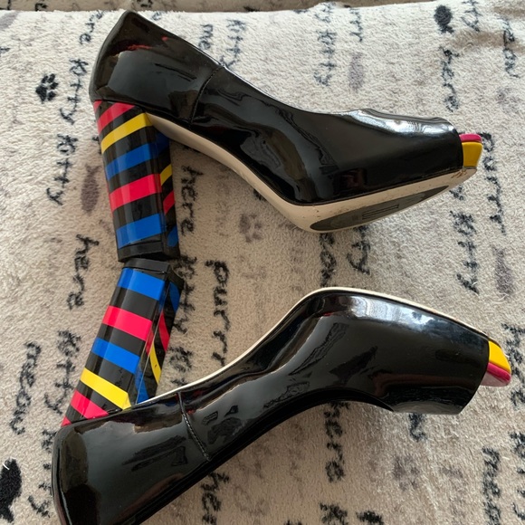 Loriblu made in Italy woman’s patent leather 🤩 pumps size 36.5 - Picture 14 of 16